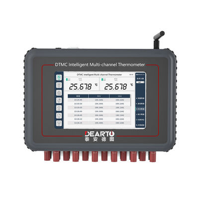 12VDC 2A 電源付きのインテリジェントマルチチャネル温度抵抗読み取り