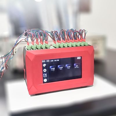 16 チャネル温度と9チャネル湿度探査機 精密なテストのためのデータログ