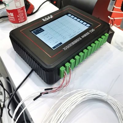 シルバーグレー インテリジェント温度湿度 16または24チャネルの移動探知器