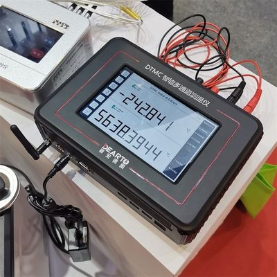 12VDC 2A電源付きの多チャンネル温度と抵抗測定ディスプレイ